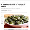 6 Health Benefits of Pumpkin Seeds and Gold Awarded Quality: Pumpkin Seed Oil