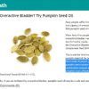 Overactive Bladder? Try Pumpkin Oil