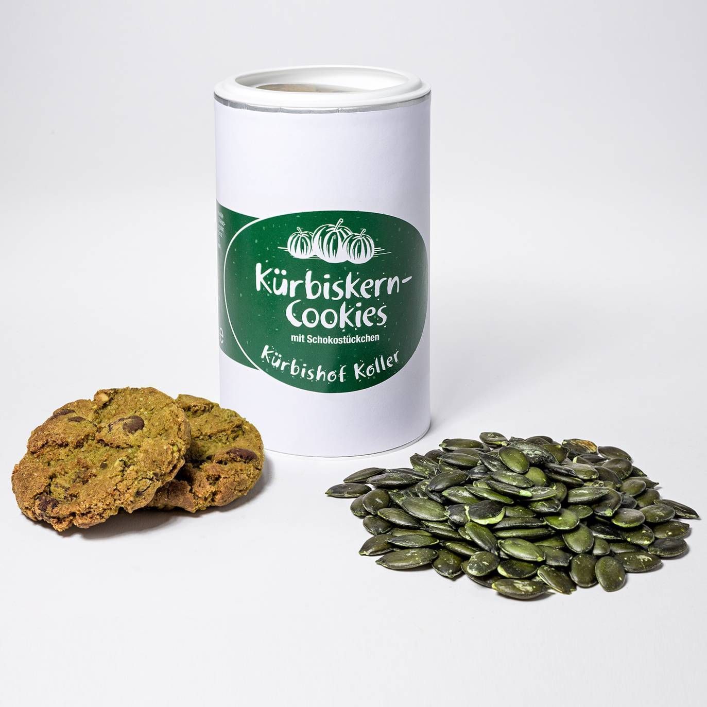 Pumpkin Seed Cookies with Chocolate Chips in Greece